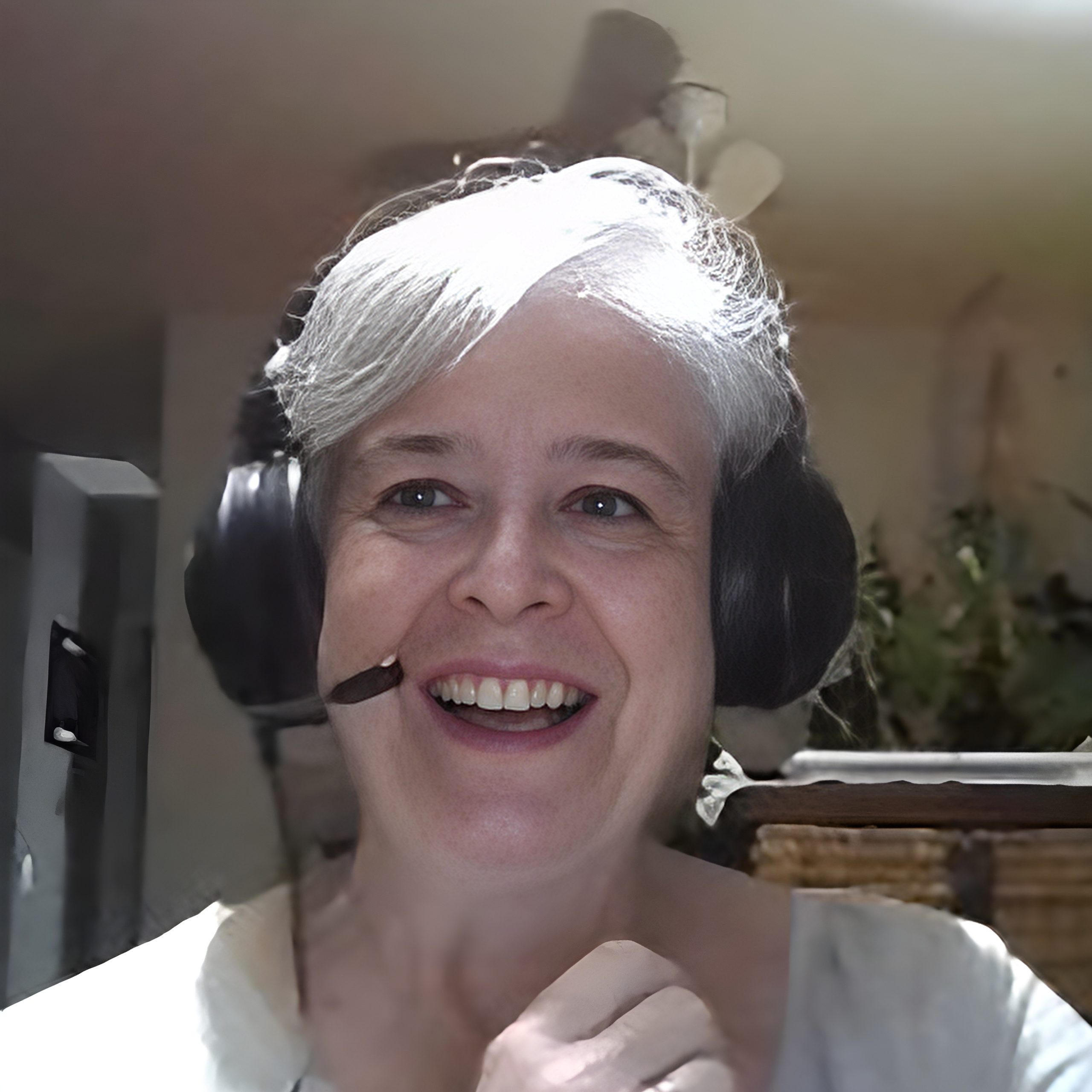 Teacher Vany no Clube de Conversação em inglês online